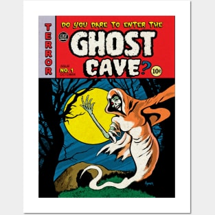 Ghost Cave Comics cover- EC homage by Tim Aymar Posters and Art